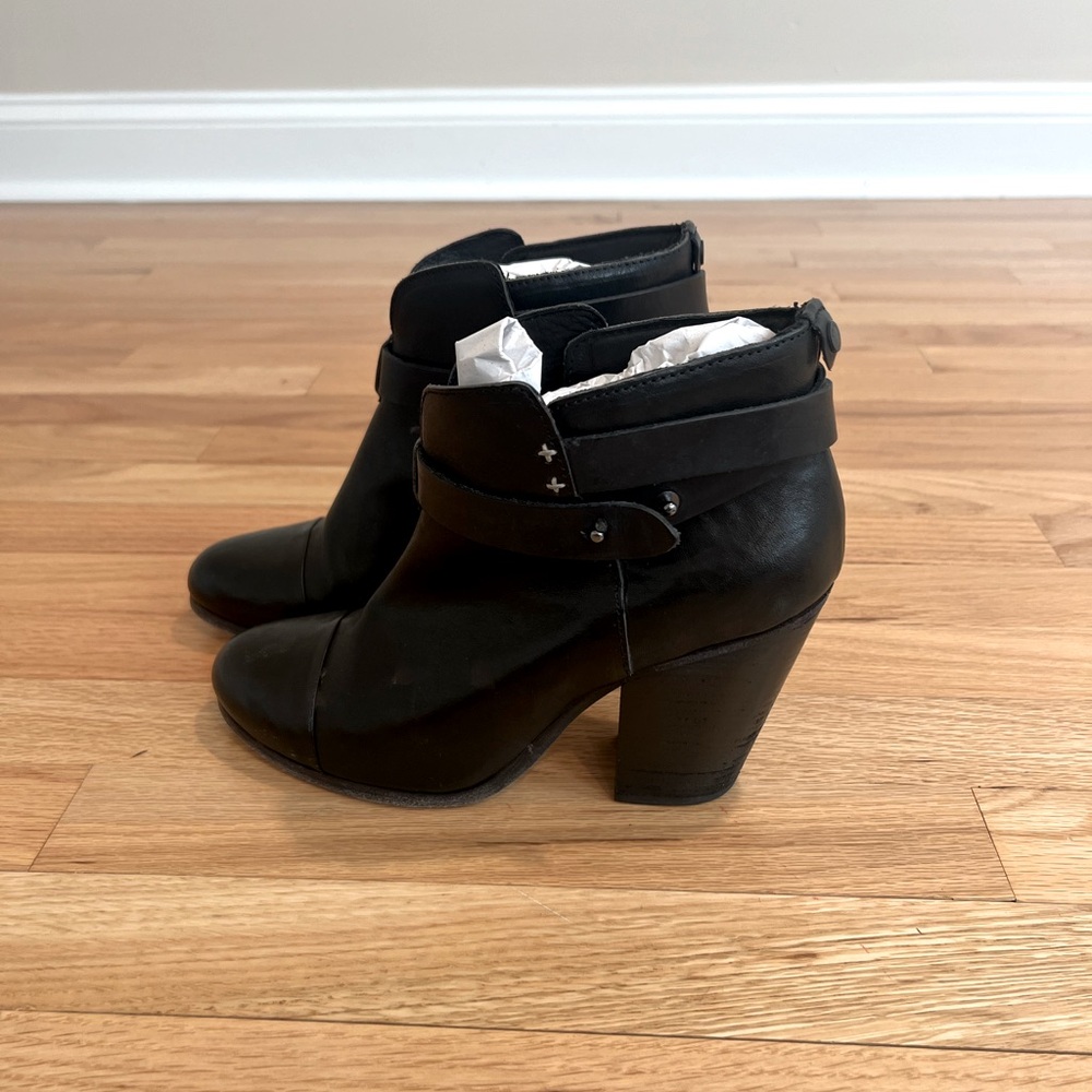 Rag & Bone black leather Harrow Boot